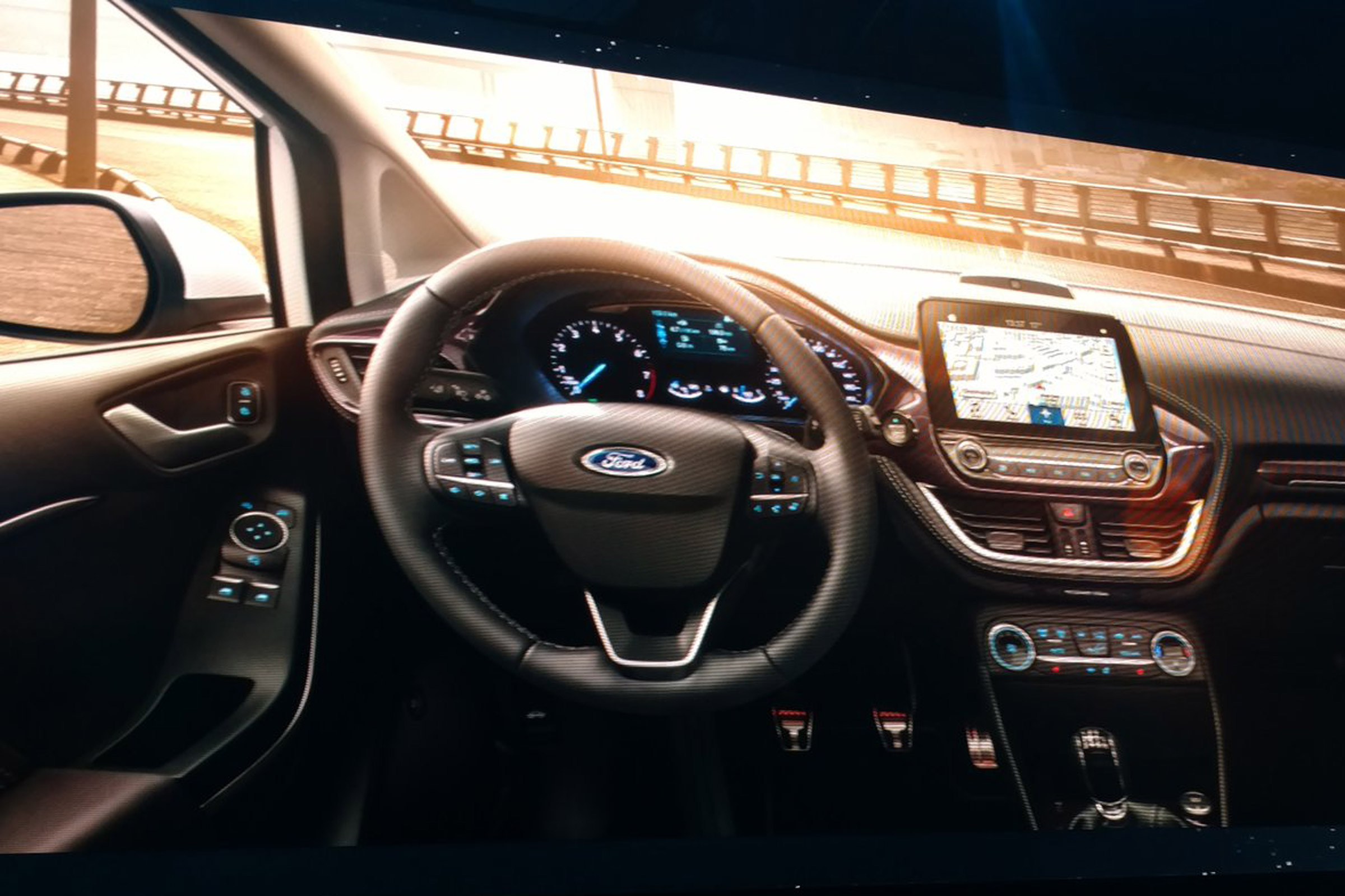 New Ford Fiesta interior