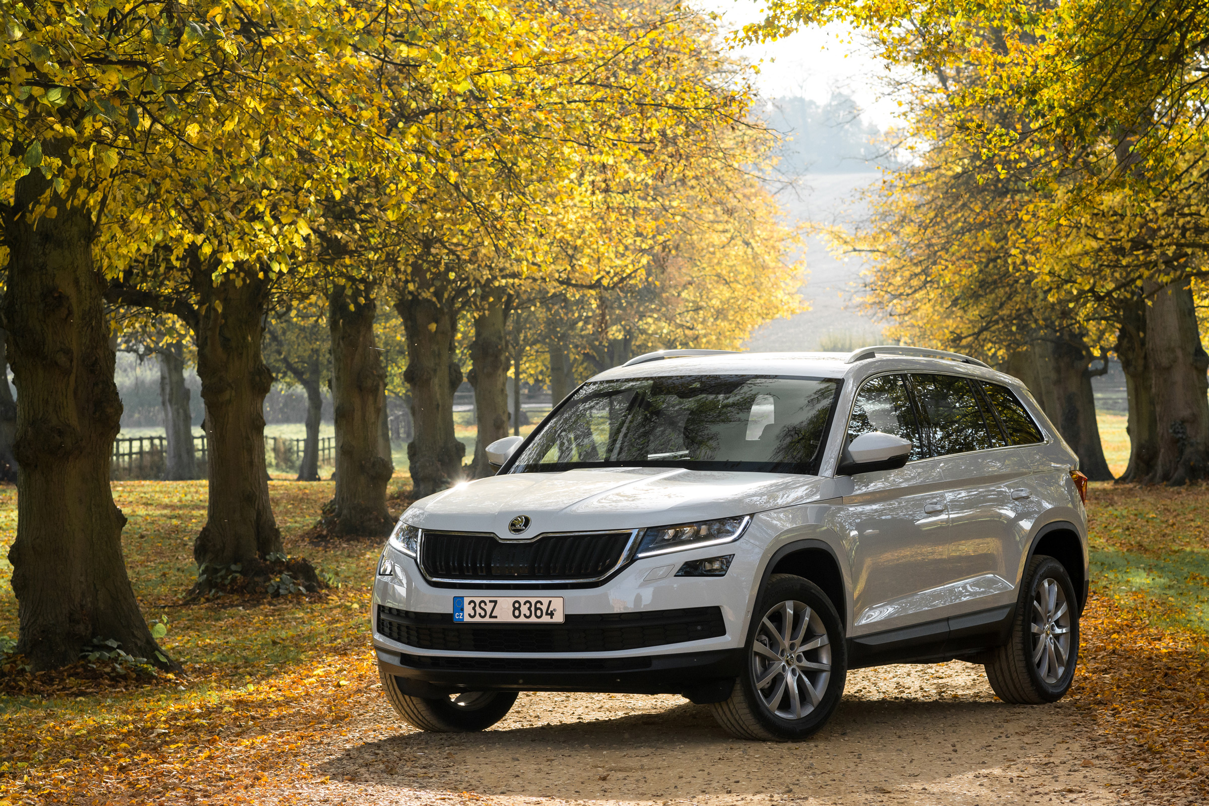 Skoda Kodiaq SUV - front quarter