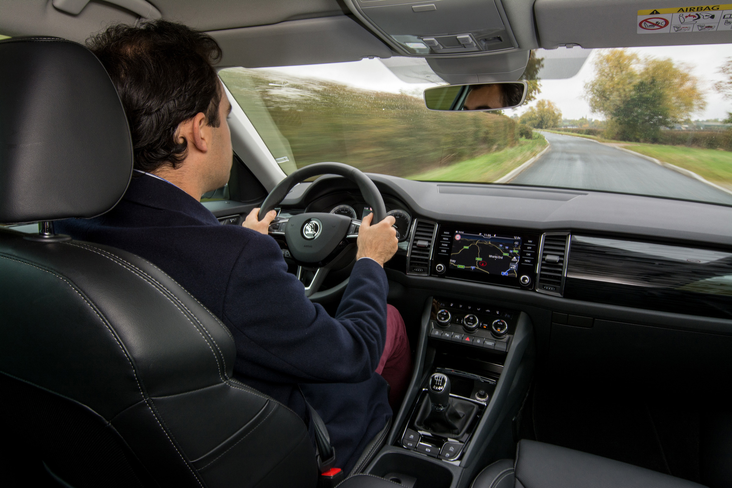 Skoda Kodiaq SUV - Batch driving