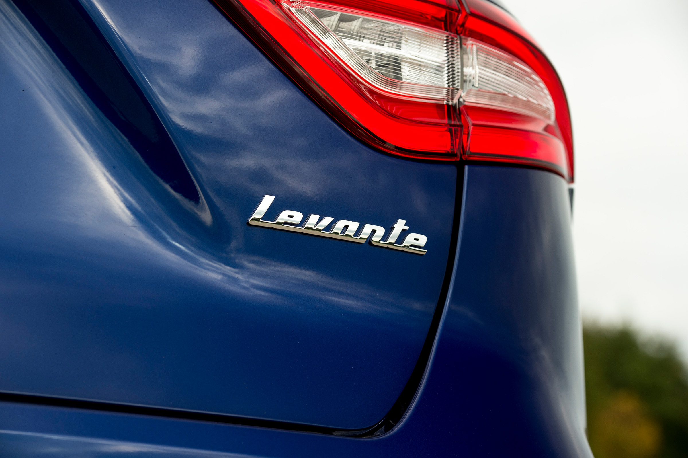 Maserati Levante - rear light detail