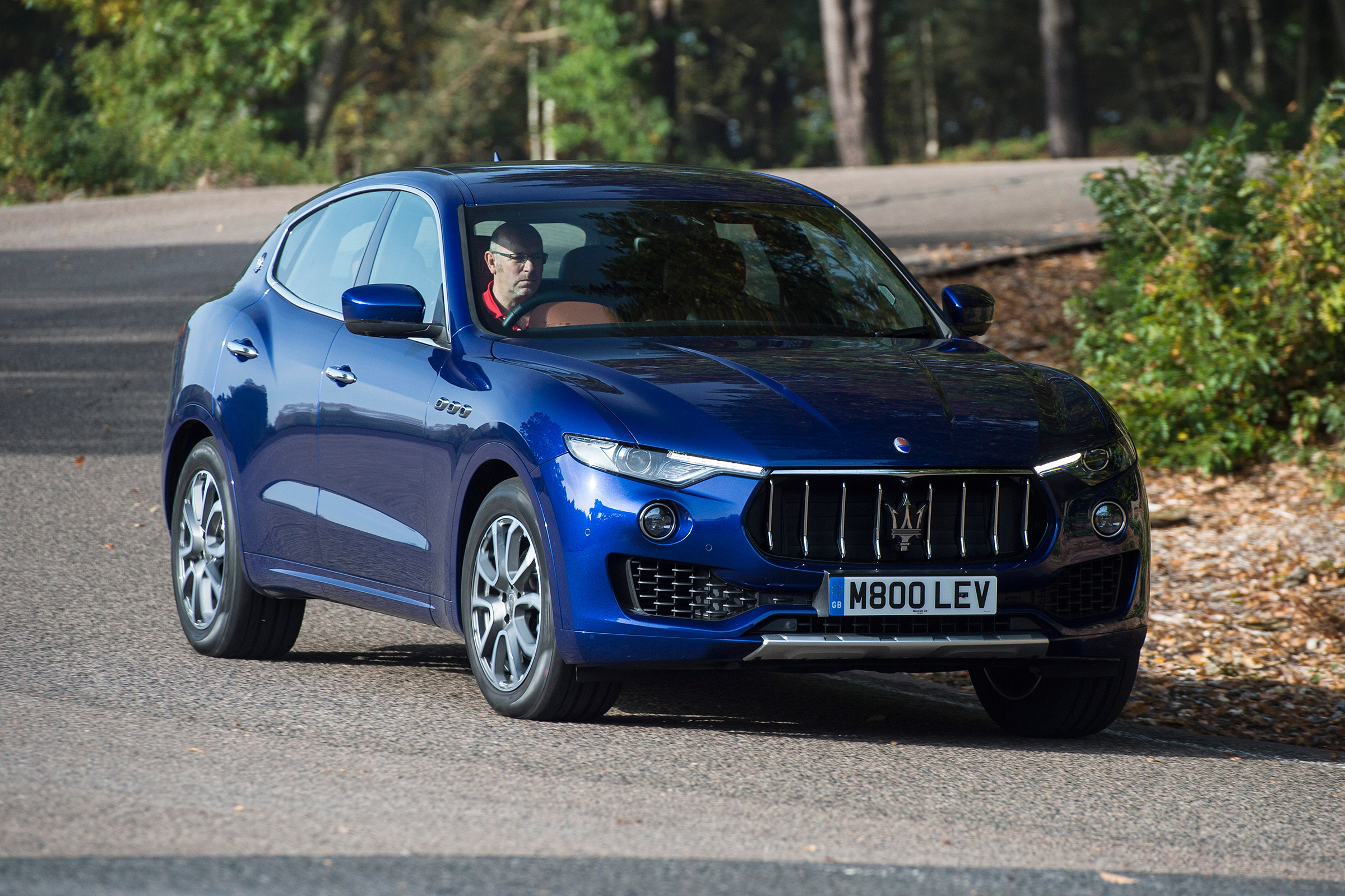 Maserati Levante - front cornering