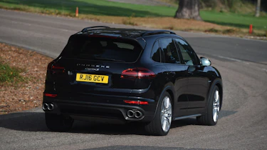 Porsche Cayenne Diesel - rear cornering