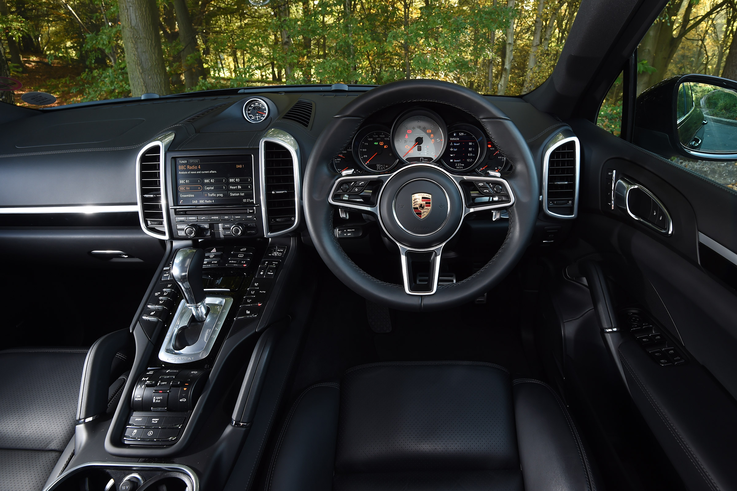 Porsche Cayenne Diesel - dash
