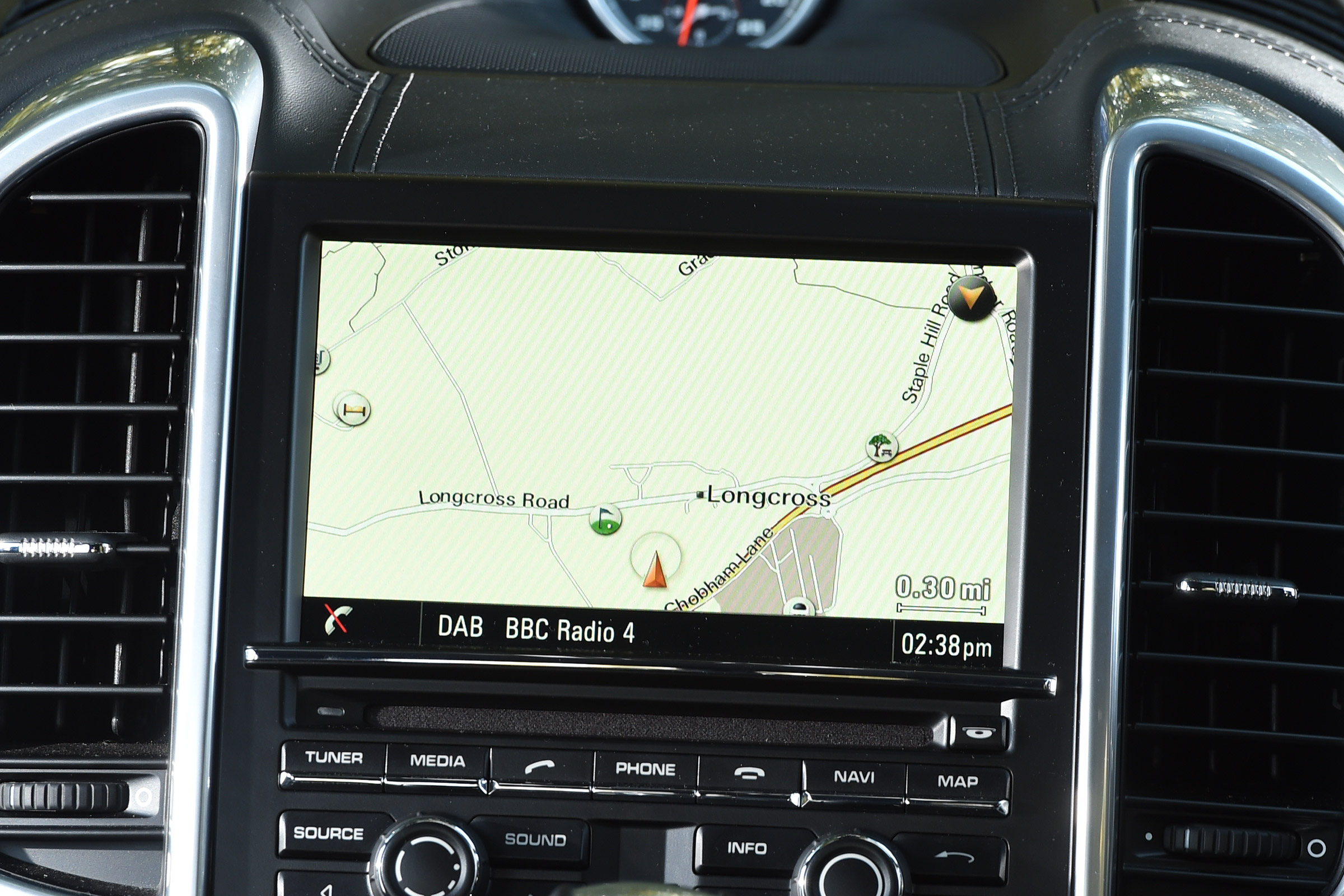 Porsche Cayenne Diesel - sat-nav