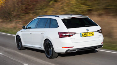 Skoda Superb Sportline Estate - rear