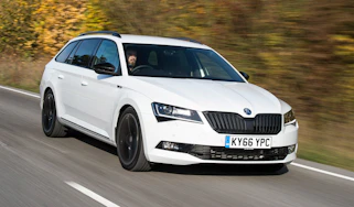Skoda Superb Sportline Estate - front