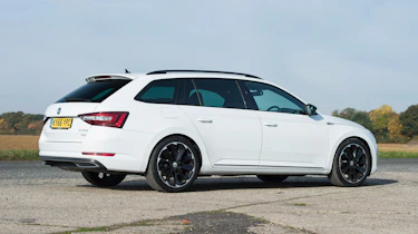 Skoda Superb Sportline Estate - rear static