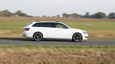 Skoda Superb Sportline Estate - side