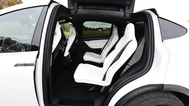 Tesla Model X - back seats