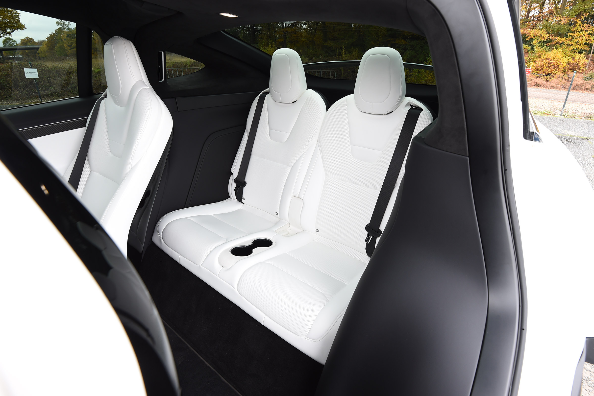 Tesla Model X - rear seats