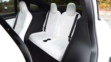 Tesla Model X - rear seats