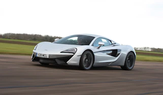 McLaren 540C - front tracking