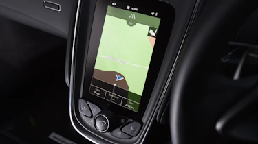 McLaren 540C - sat-nav