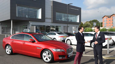 Long-term test review: Jaguar XF - first report header