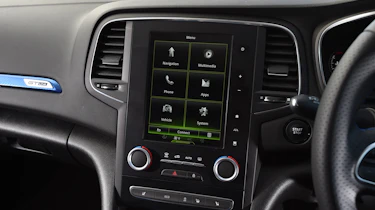 Renault Megane - infotainment screen