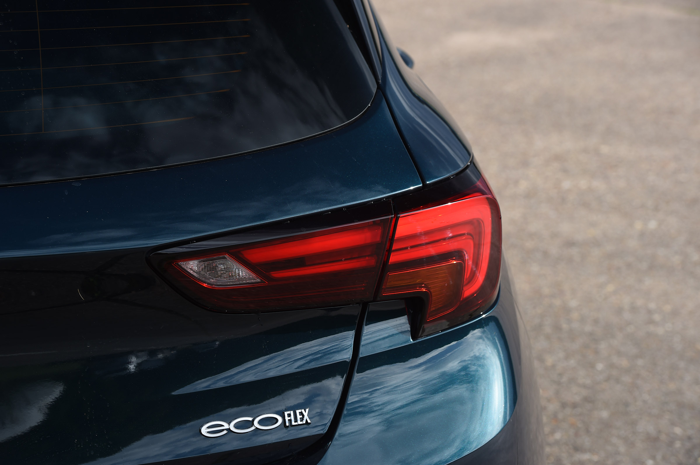 Vauxhall Astra - rear light detail