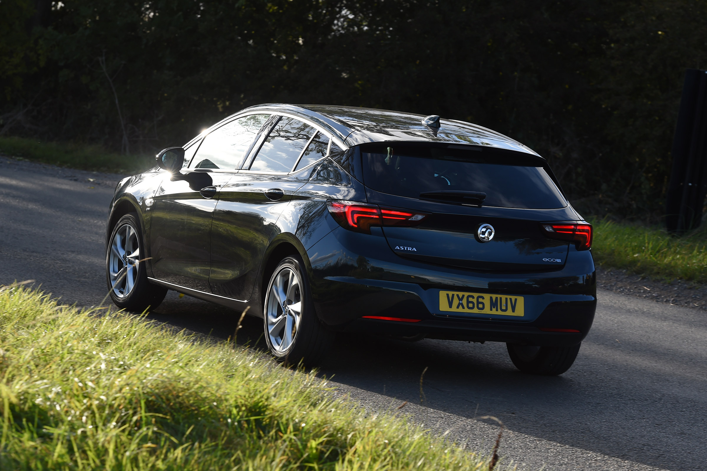Vauxhall Astra - rear action