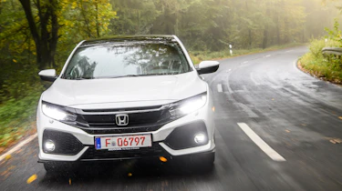 Honda Civic 2016 prototype - front tracking 2