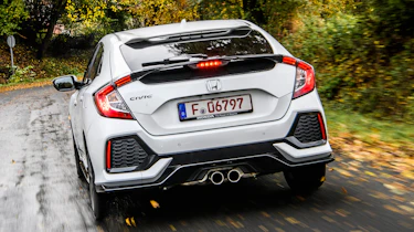 Honda Civic 2016 prototype - rear tracking