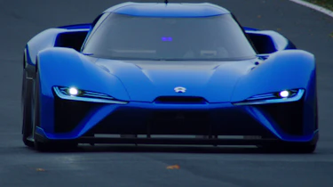 NextEV NIO EP9 electric hypercar - front Nurburgring