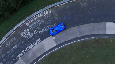 NextEV NIO EP9 electric hypercar - tracking Nurburgring