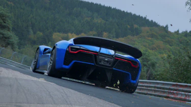 NextEV NIO EP9 electric hypercar - rear Nurburgring