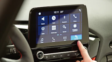 New 2017 Ford Fiesta - studio touchscreen