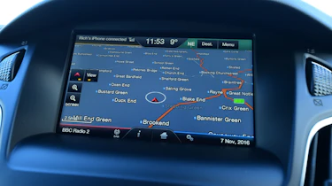 Ford Focus ST-Line - sat-nav