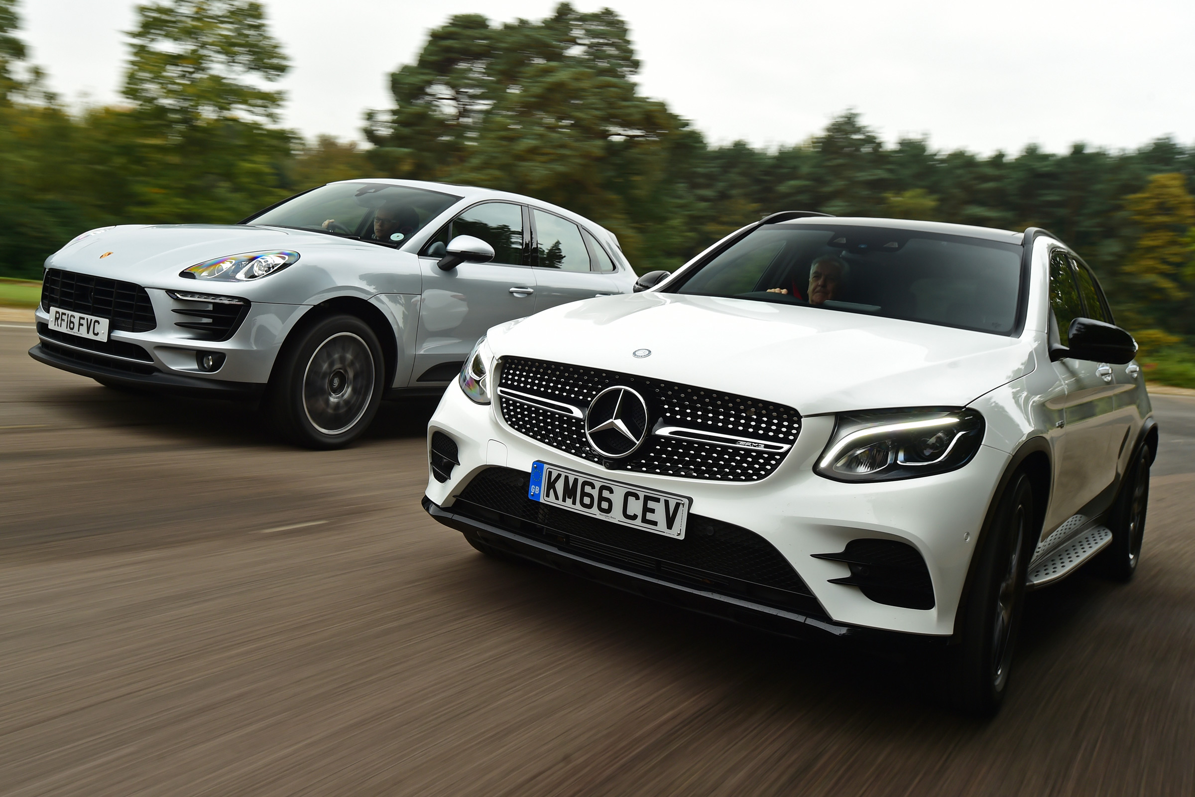 Mercedes GLC 43 vs Porsche Macan S - header 3