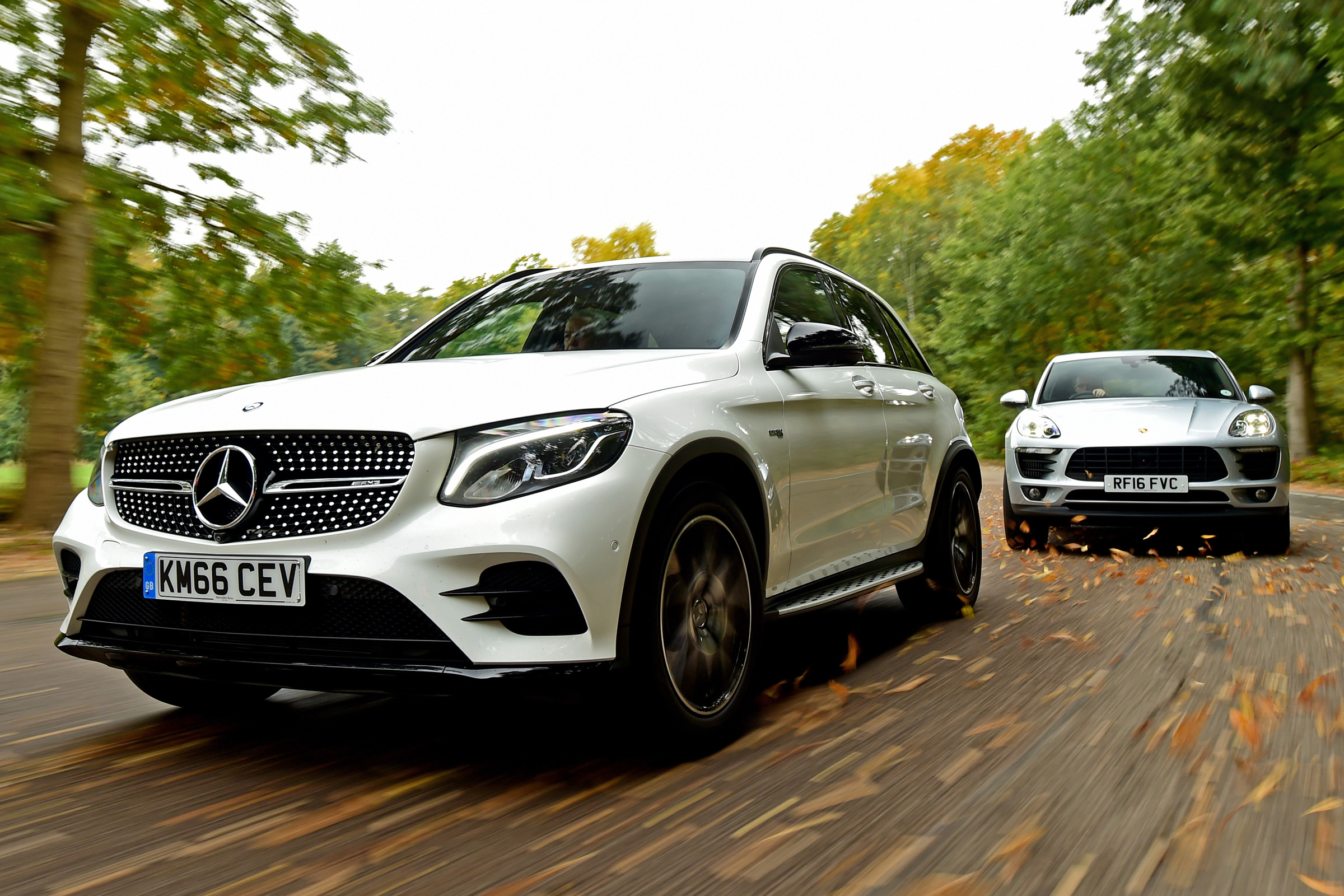Mercedes GLC 43 vs Porsche Macan S - header 2