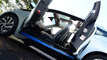 Long-term test review: BMW i3 REx doors open
