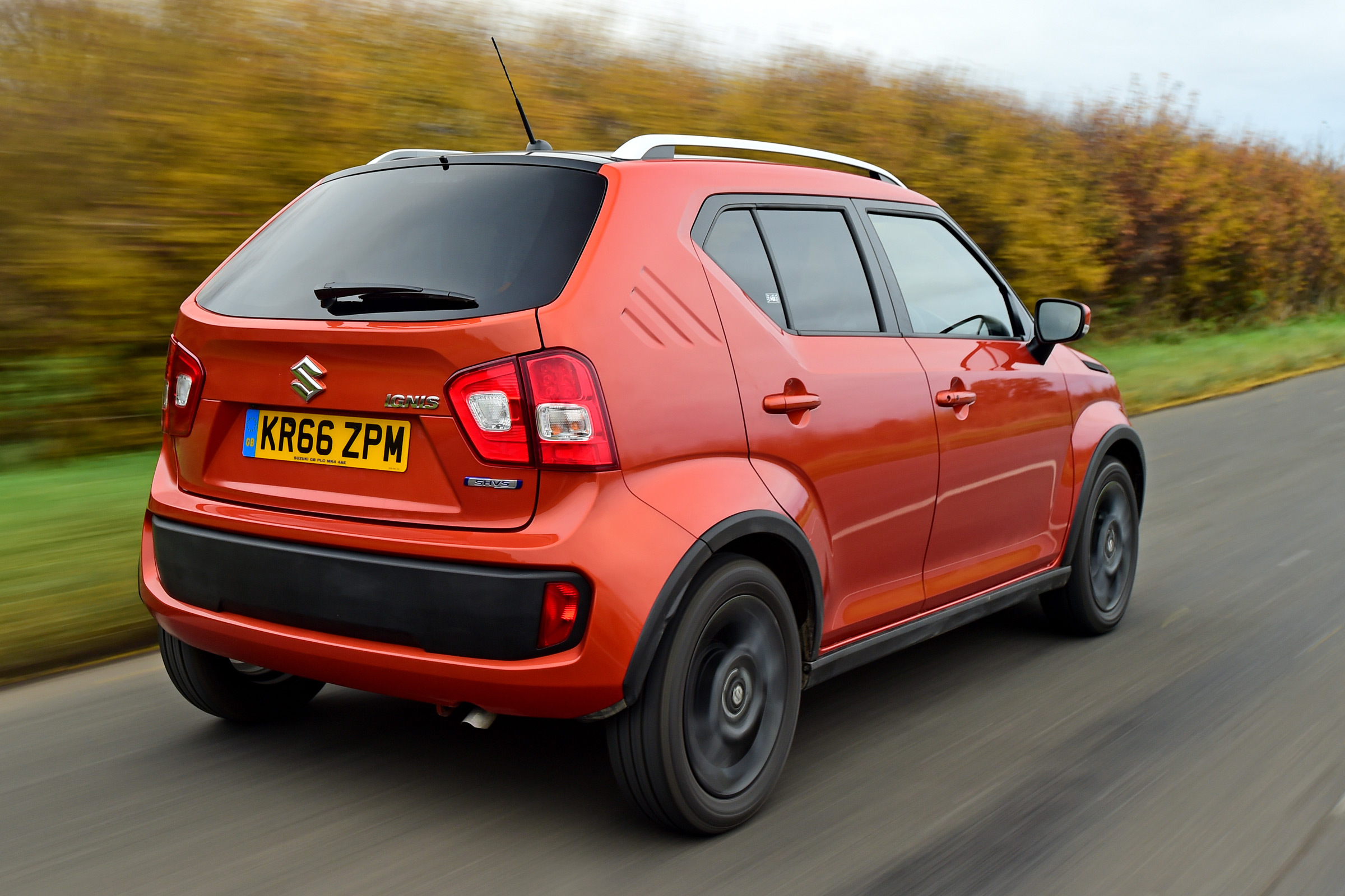 Suzuki Ignis 2016 - rear tracking
