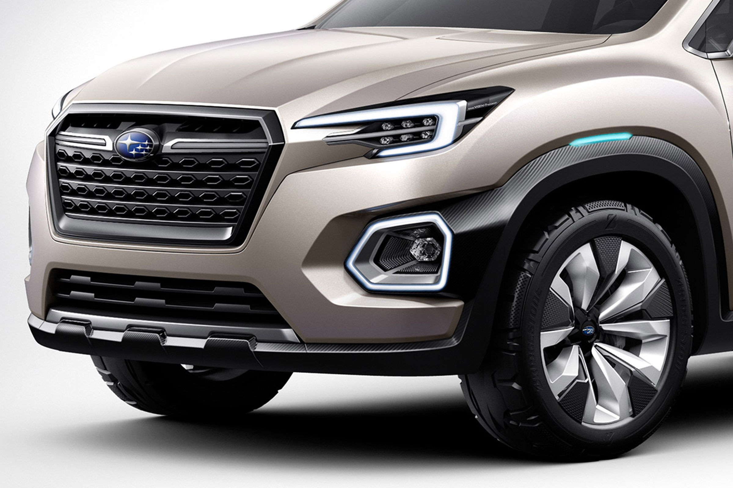 Subaru VIZIV-7 SUV Concept - front detail