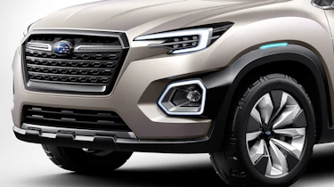 Subaru VIZIV-7 SUV Concept - front detail