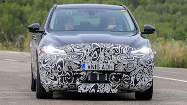 Jaguar E-Pace mule