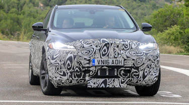 Jaguar E-Pace mule