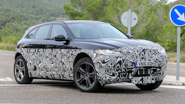 Jaguar E-Pace mule