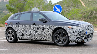 Jaguar E-Pace mule