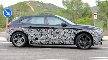 Jaguar E-Pace mule