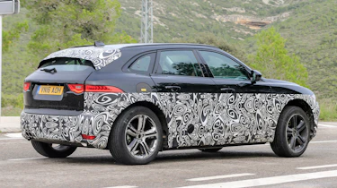 Jaguar E-Pace mule