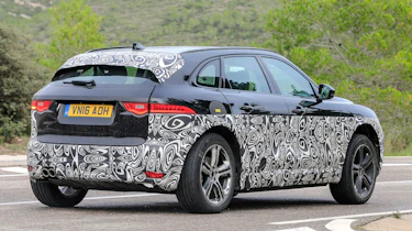 Jaguar E-Pace mule