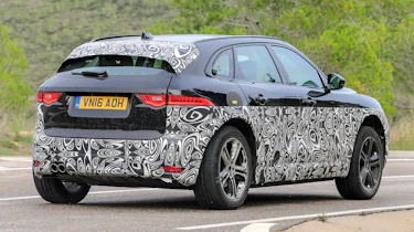 Jaguar E-Pace mule