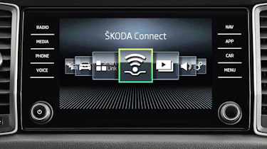 Skoda Kodiaq 1.4 TSI - infotainment