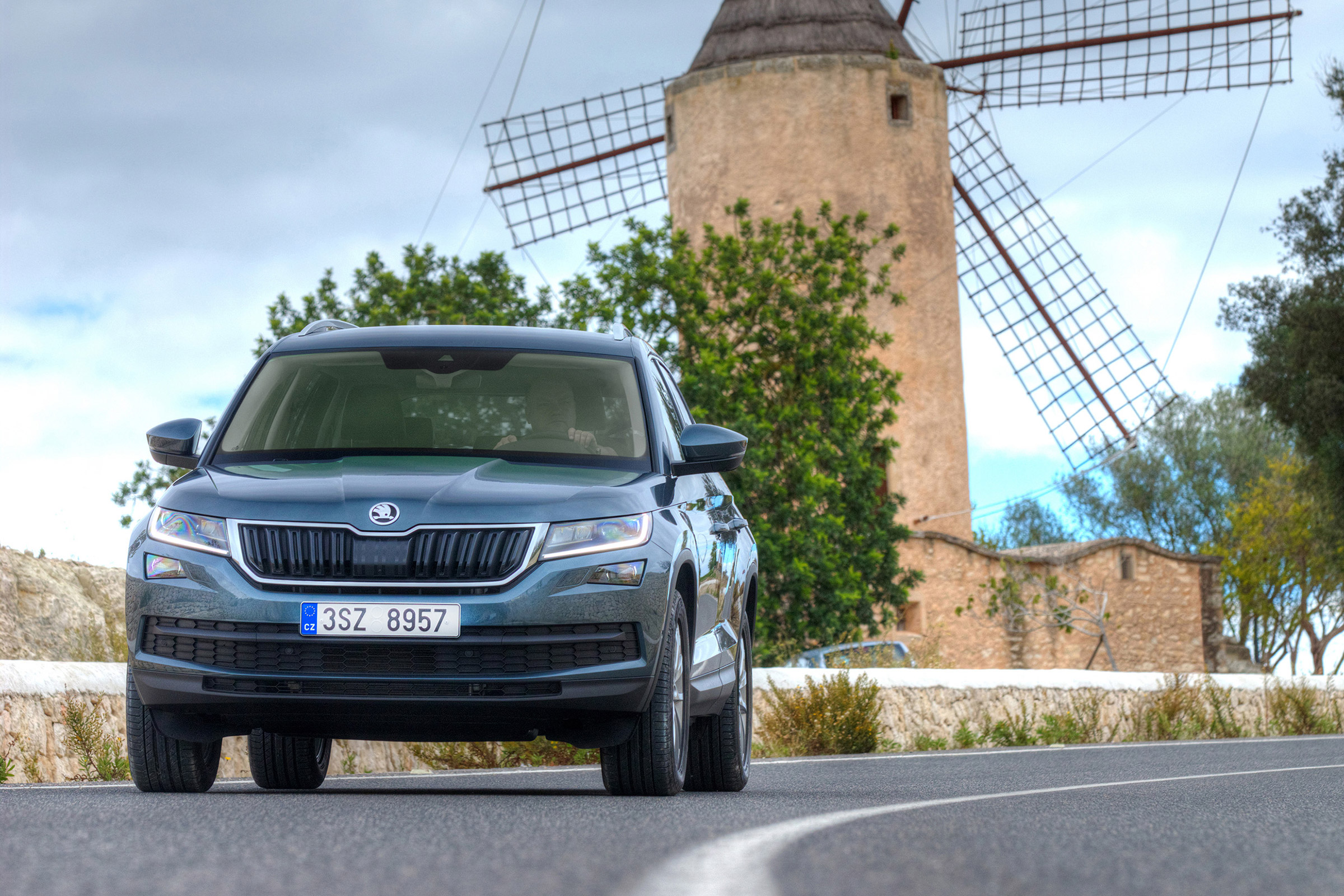 Skoda Kodiaq 1.4 TSI - full front action