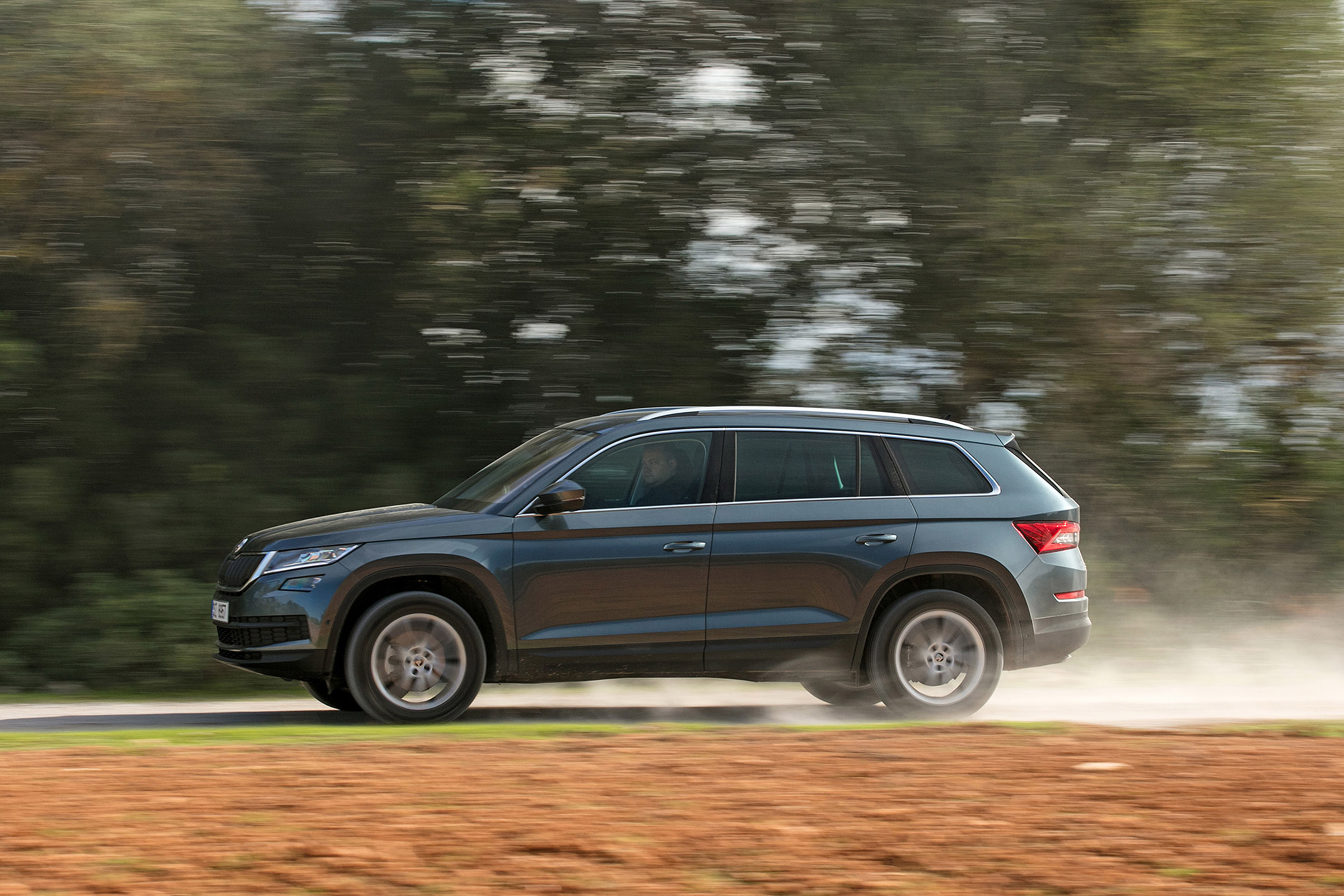 Skoda Kodiaq 1.4 TSI - side action