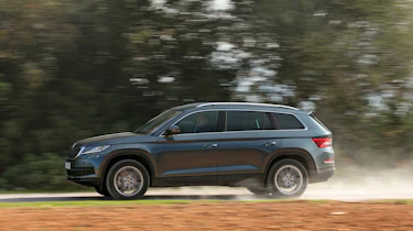 Skoda Kodiaq 1.4 TSI - side action