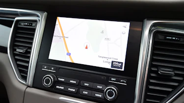 Porsche Macan S - sat-nav