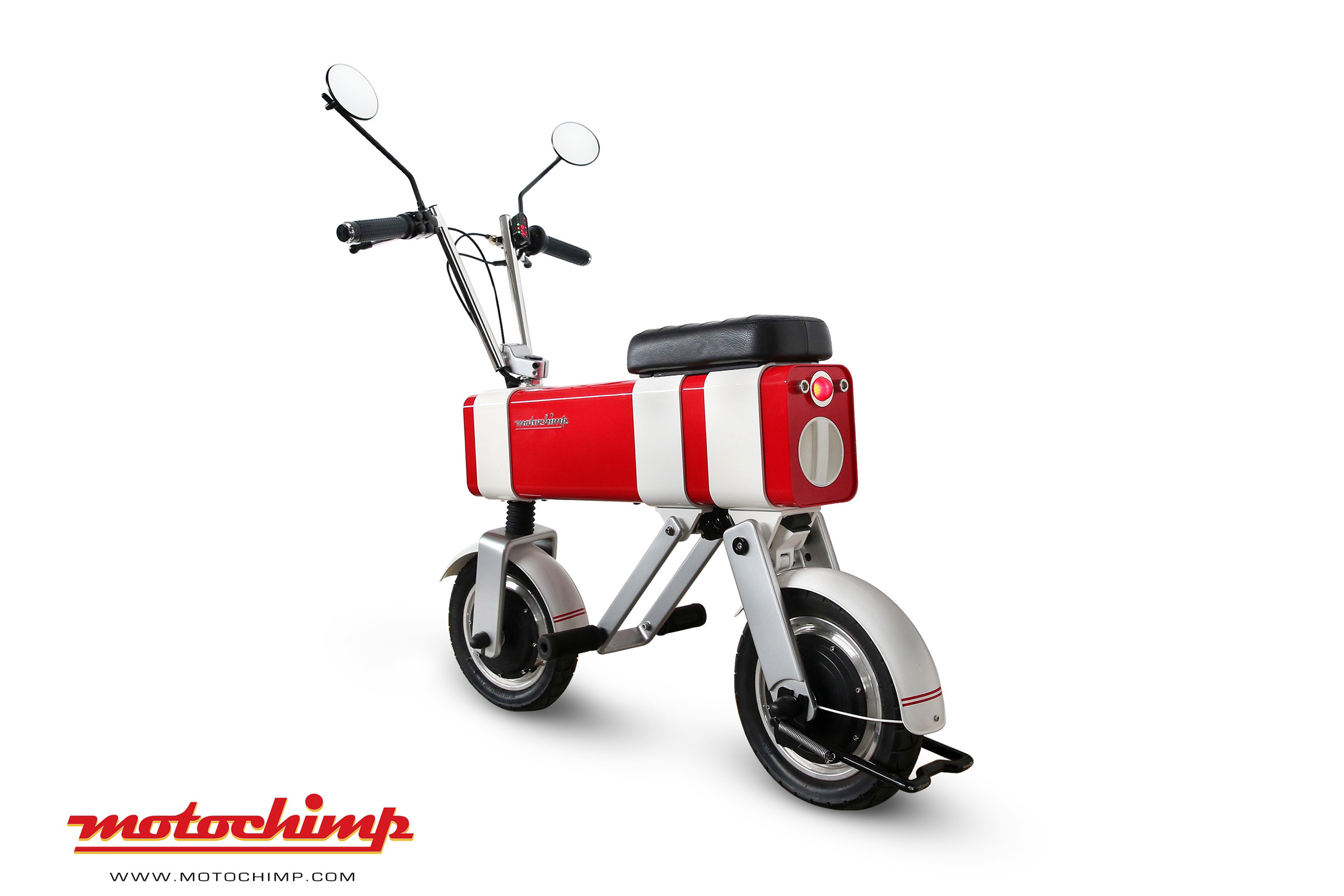 Motochimp white backdrop