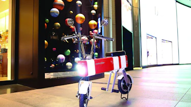 Motochimp front light