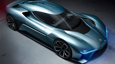 NextEV NIO EP9 electric hypercar - above